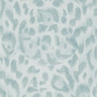 Clarke &amp; Clarke Wilderie W0115/04 - Blauw Behang