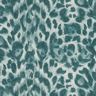 Clarke &amp; Clarke Wilderie W0115/10 - Blauw Behang