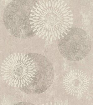 Rasch Tapetenwechsel II 651713 Roze / Beige Behang