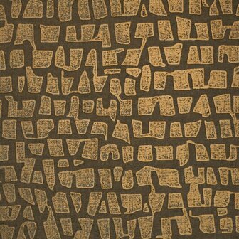 Casamance Linora 71410323 - Bruin Behang