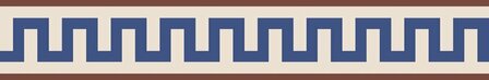 Casadeco Galons &amp; Frises 200406554 - Blauw Behang