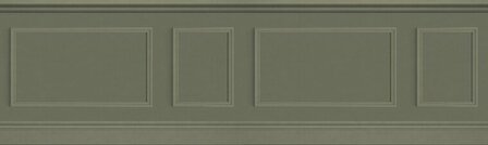 Casadeco Galons &amp; Frises 200457758 - Groen Behang