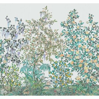 Casadeco Wonderwalls 2 200117908 - Groen Behang