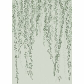 Casadeco Wonderwalls 2 200157103 - Groen Behang