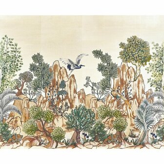 Casamance Exploration 71280118 - Beige Behang