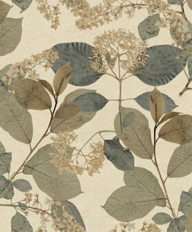 Noordwand Herbarium HE27232 Beige Groen Behang