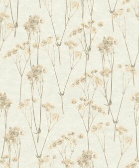 Noordwand Herbarium HE27240 Beige Grijs Behang