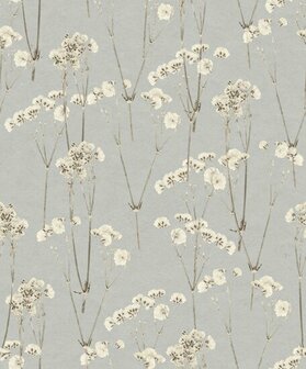 Noordwand Herbarium HE27241 Blauw Grijs Behang