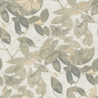 Noordwand Herbarium HE27270 Grijs Beige Behang