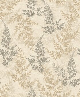 Noordwand Herbarium HE27280 Beige Grijs Behang