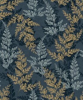 Noordwand Herbarium HE27283 Blauw Geel Behang