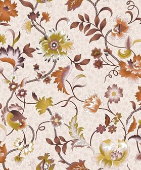 Noordwand Heritage 47646 Roze Oranje Behang