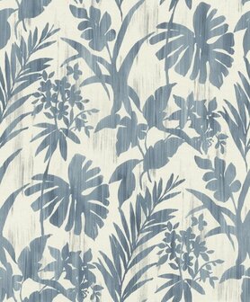 Rasch Beachhouse 410563 Blauw Behang
