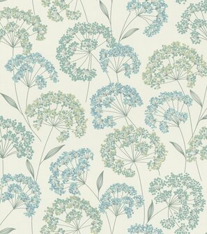 Rasch Allegretto 793314 Turquoise Behang