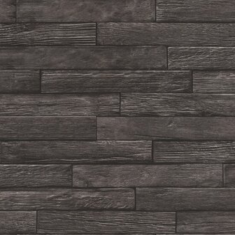 Rasch Allegretto 822533 Zwart Behang