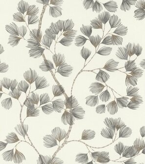 Rasch Allegretto 866933 Zwart Behang