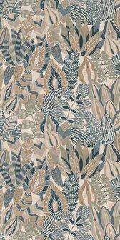 Casamance Palmadora - Blauw 76691426 Behang