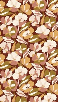 Casamance Jardin F&eacute;licia - Paars 76580916 Behang