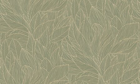 Casamance Jardin F&eacute;licia - Groen 76602548 Behang