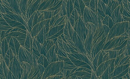 Casamance Jardin F&eacute;licia - Blauw 76602752 Behang