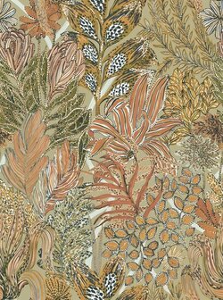 Casamance Jardin F&eacute;licia - Roze A74320732 Behang
