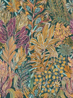 Casamance Jardin F&eacute;licia - Blauw A74320936 Behang
