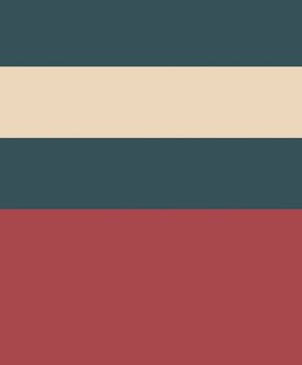 Casadeco Color Game - Rood GAME200668888 Behang
