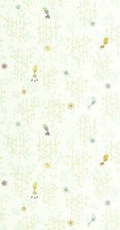 Casadeco Once Upon A Time 2 - Groen OUTD200787117 Behang