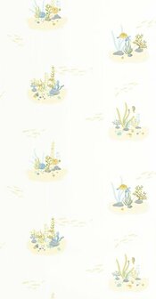 Casadeco Once Upon A Time 2 - Blauw OUTD200826404 Behang