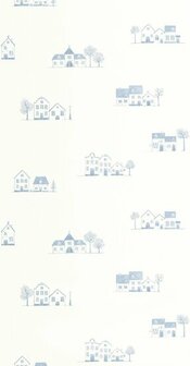 Casadeco Once Upon A Time 2 - Blauw OUTD200846611 Behang