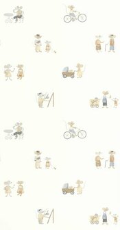 Casadeco Once Upon A Time 2 - Beige OUTD200871919 Behang