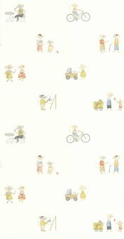 Casadeco Once Upon A Time 2 - Multicolours OUTD200878707 Behang