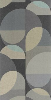Casadeco Carnaby Street - Zwart CARN200491109 Behang