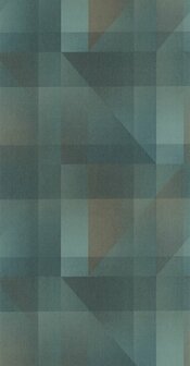 Casadeco Carnaby Street - Blauw CARN200506941 Behang