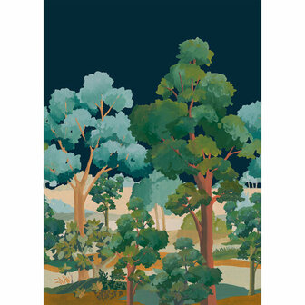 Caselio Balade - Groen BLD106159003 Behang