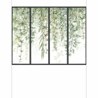 Caselio Reliefs - Groen RLF106307026 Behang