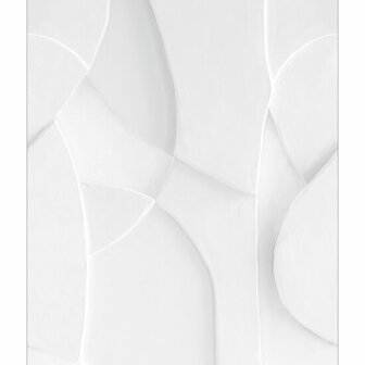 Caselio Reliefs - Wit RLF106380025 Behang