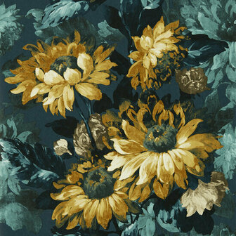 Clarke &amp; Clarke Marianne - Blauw W0162/01 Behang