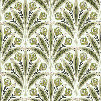 Clarke &amp; Clarke Secret Garden - Wit W0193/04 Behang