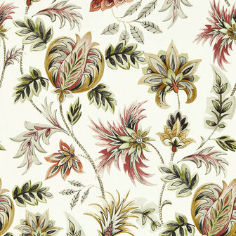 Clarke &amp; Clarke Secret Garden - Multicolours W0198/01 Behang