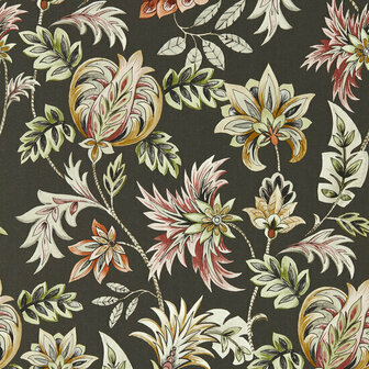 Clarke &amp; Clarke Secret Garden - Grijs W0198/02 Behang
