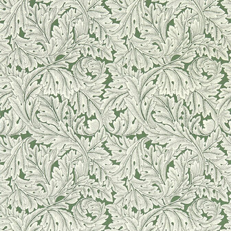 Clarke &amp; Clarke William Morris Designs - Groen W0175/01 Behang