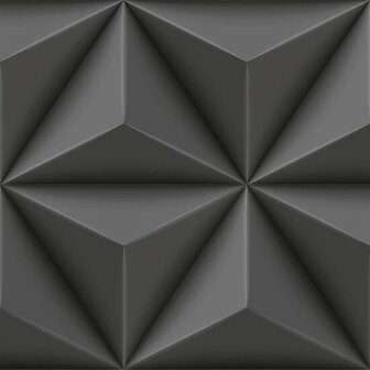 Origin Wallcoverings 3D Reflections 347816 - Grijs Behang