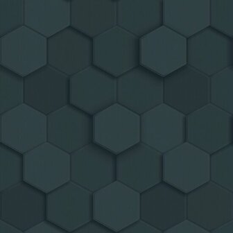 Origin Wallcoverings 3D Reflections 347853 - Blauw Behang