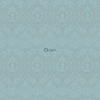Origin Wallcoverings Beaumont 346246 - Blauw / Groen Behang