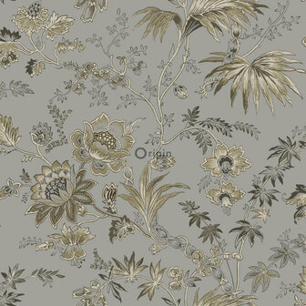 Origin Wallcoverings Bloomingdale 326125 - Bruin Behang