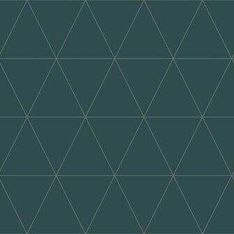 Origin Wallcoverings City Chic 347715 - Blauw Behang