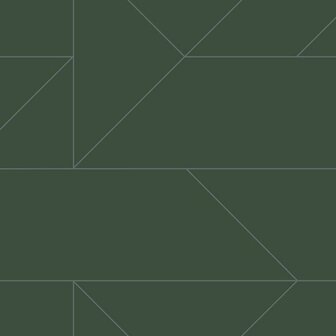 Origin Wallcoverings City Chic 347728 - Groen Behang
