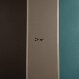 Origin Wallcoverings Couture 307120 - Blauw / Groen / Bruin Behang