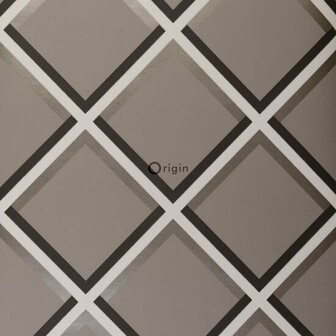 Origin Wallcoverings Couture 307127 - Bruin Behang